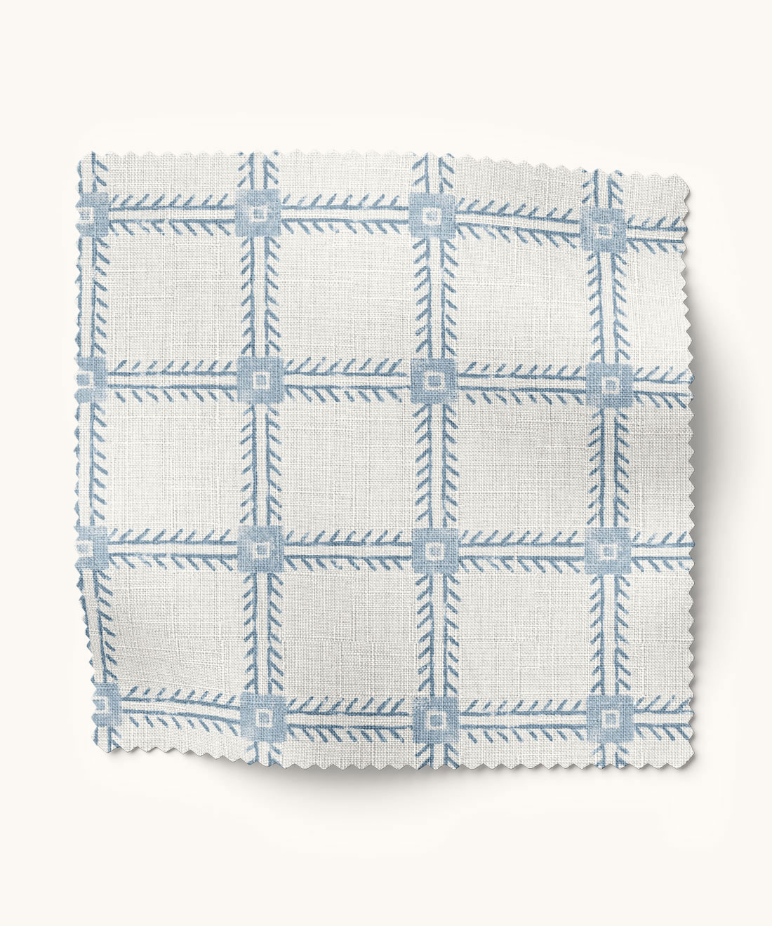 Sam Fabric - Colourway: Swedish Blue - Swatch