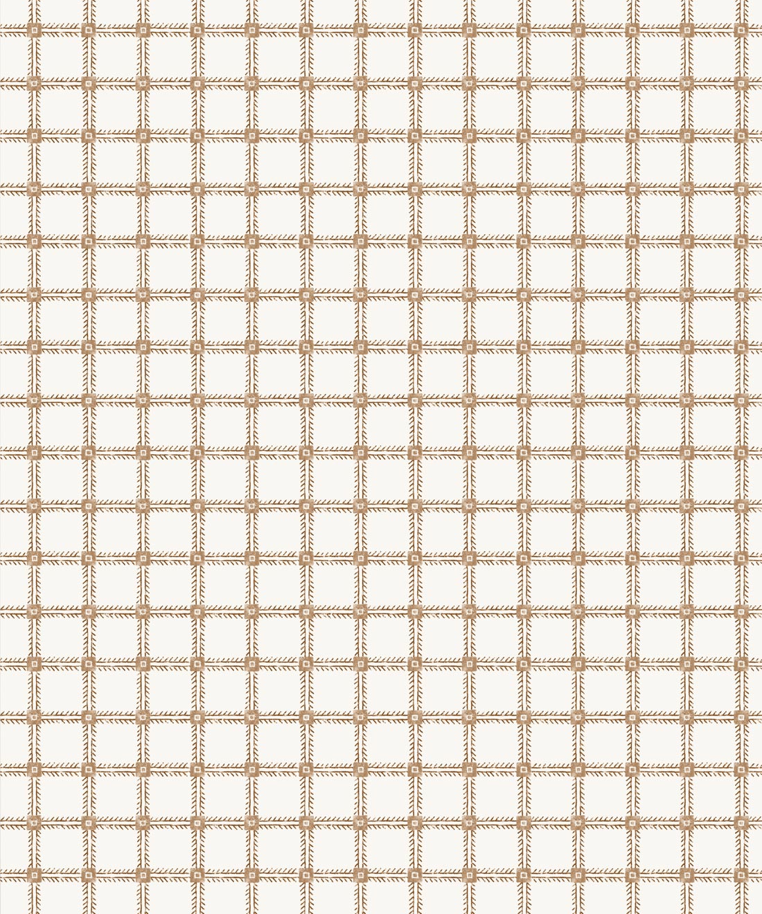 Sam Wallpaper - Colourway: Brown - Swatch