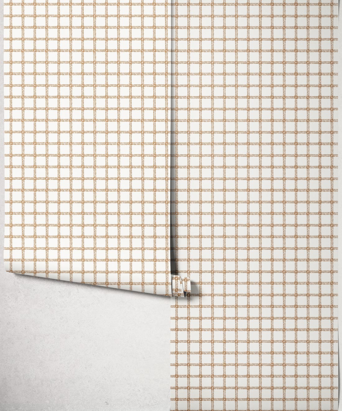Sam Wallpaper - Colourway: Brown - Roll