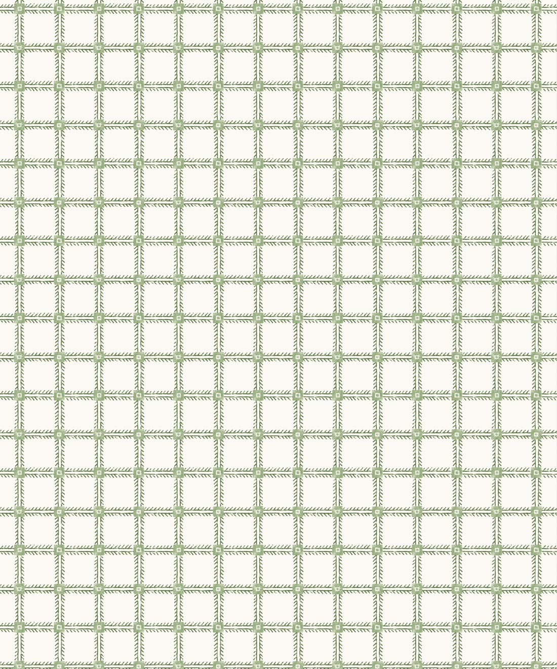 Sam Wallpaper - Colourway: Green - Swatch