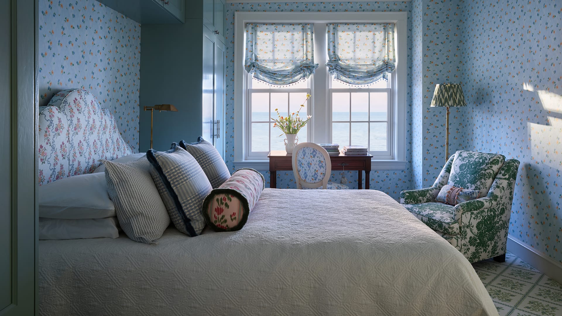 The Tailored Garden - Kim Scodro Wallpaper and Fabric Collection - Collection Page - Gallery - Dana Wallpaper Insitu