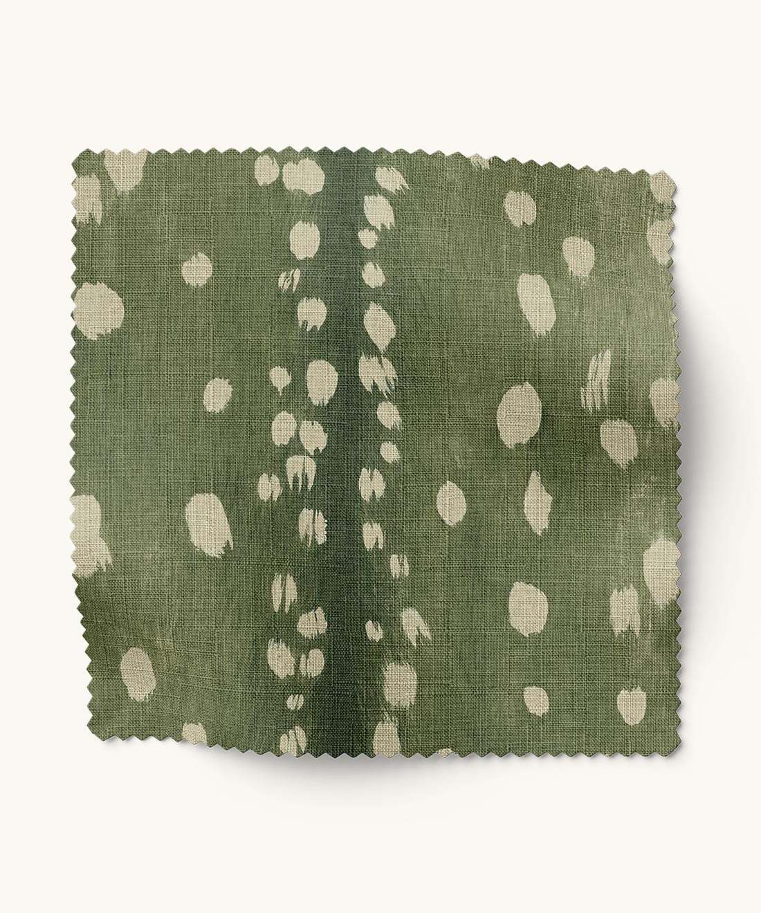 Fawn Spot Fabric - Colourway: Acacia - Swatch