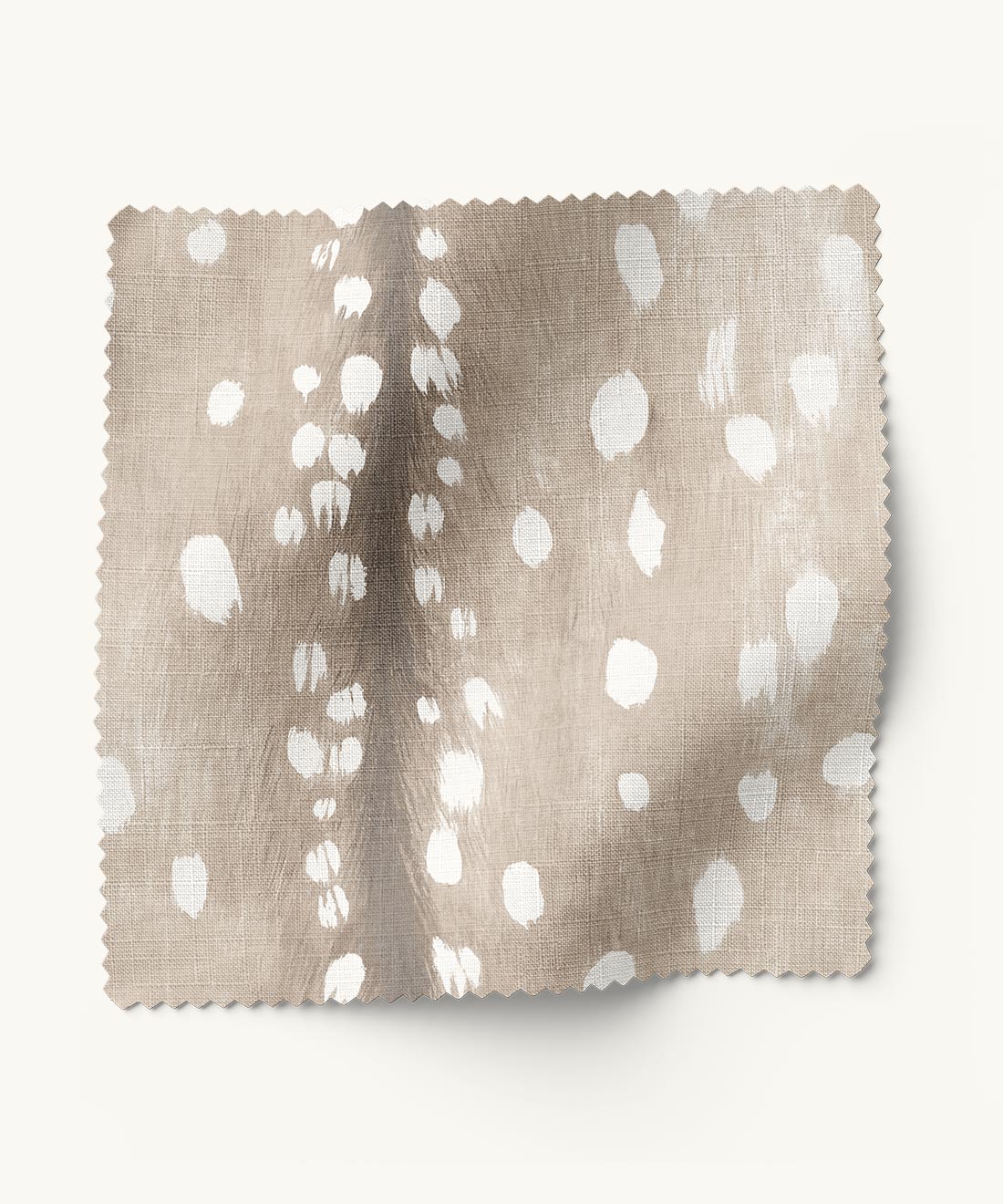 Fawn Spot Fabric - Colourway: Fallow - Swatch