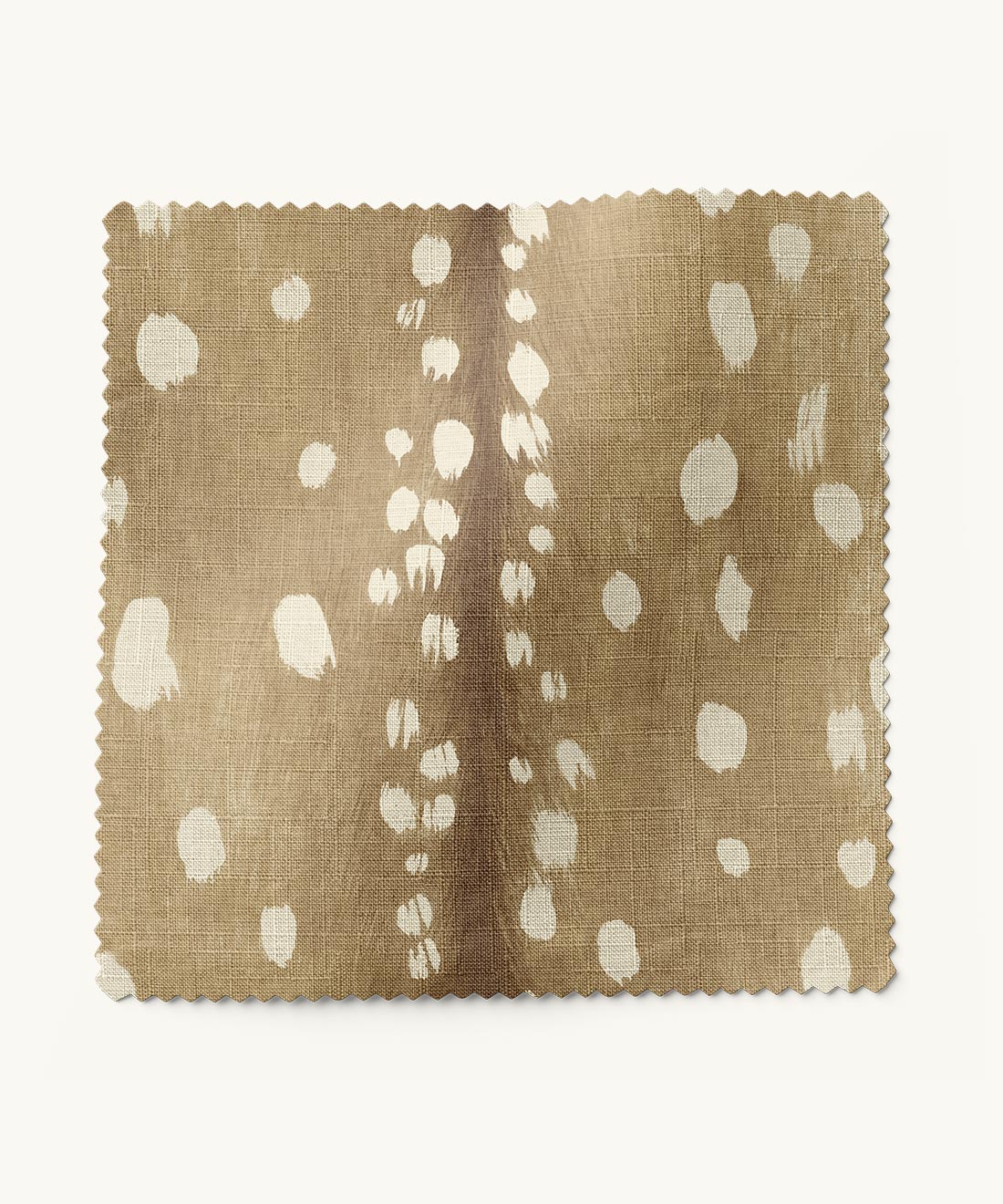 Fawn Spot Fabric - Colourway: Savanna - Swatch