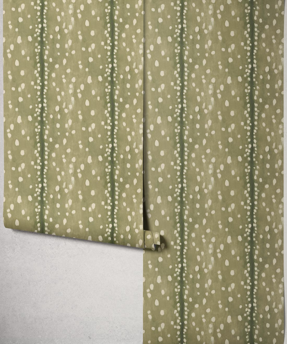 Fawn Spot Wallpaper - Colourway: Palm - Roll