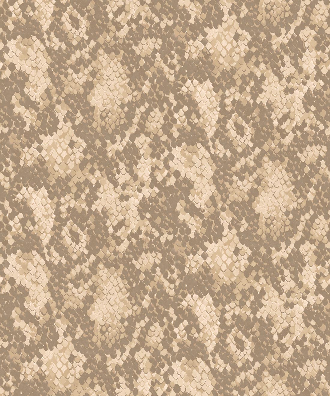 Snakeskin Wallpaper - Colourway: Python - Swatch