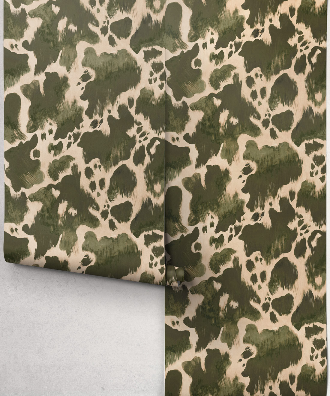 Holstein Wallpaper - Colourway: Cactus - Roll