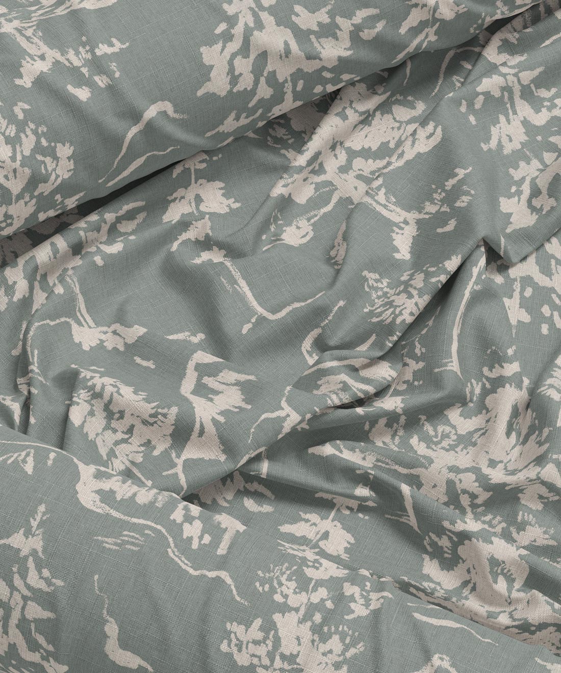 Alpine Fabric - Colourway: Snowcap - Insitu