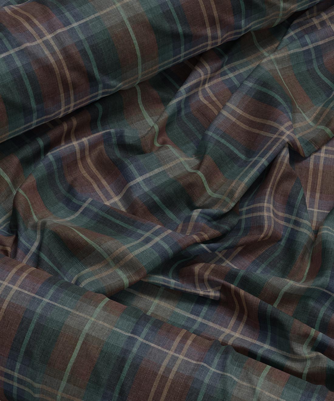 Highland Fabric - Colourway: Tartan - Insitu