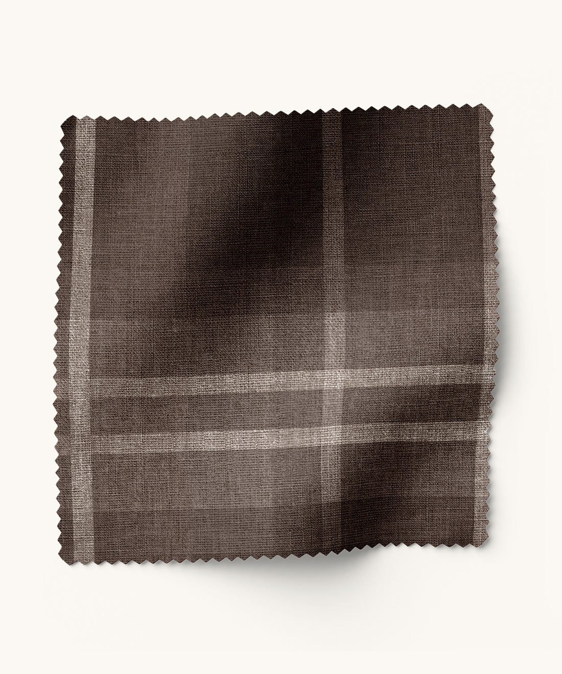 Highland Fabric - Colourway: Walnut - Swatch