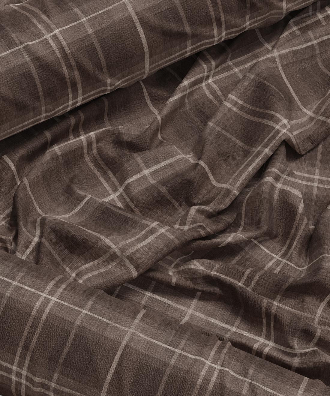 Highland Fabric - Colourway: Walnut - Insitu