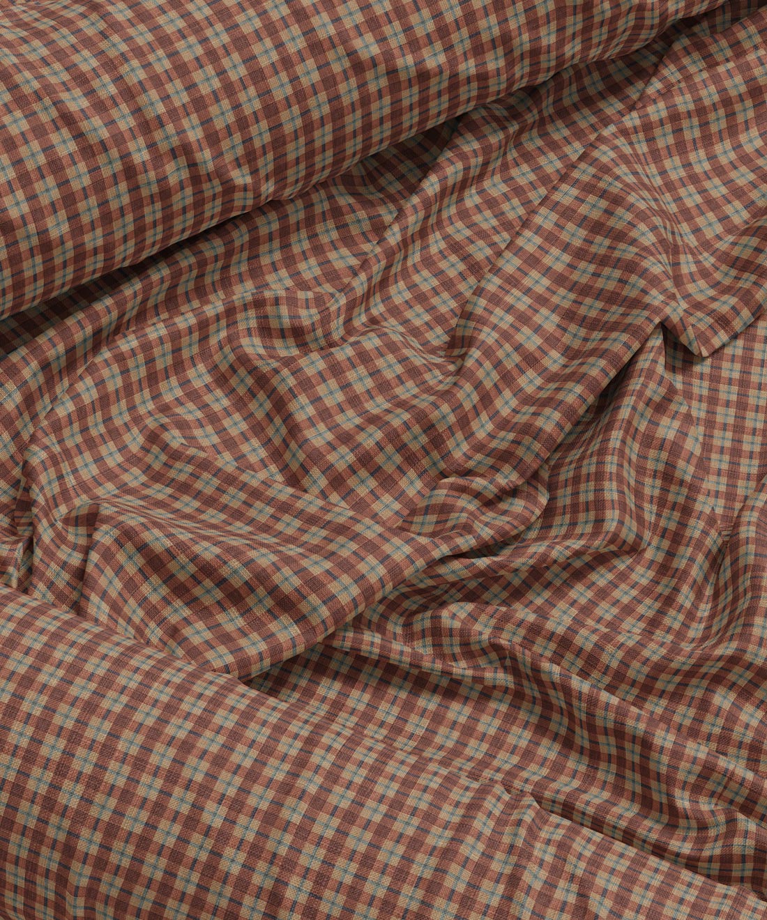 Timber Fabric - Colourway: Rust - Insitu