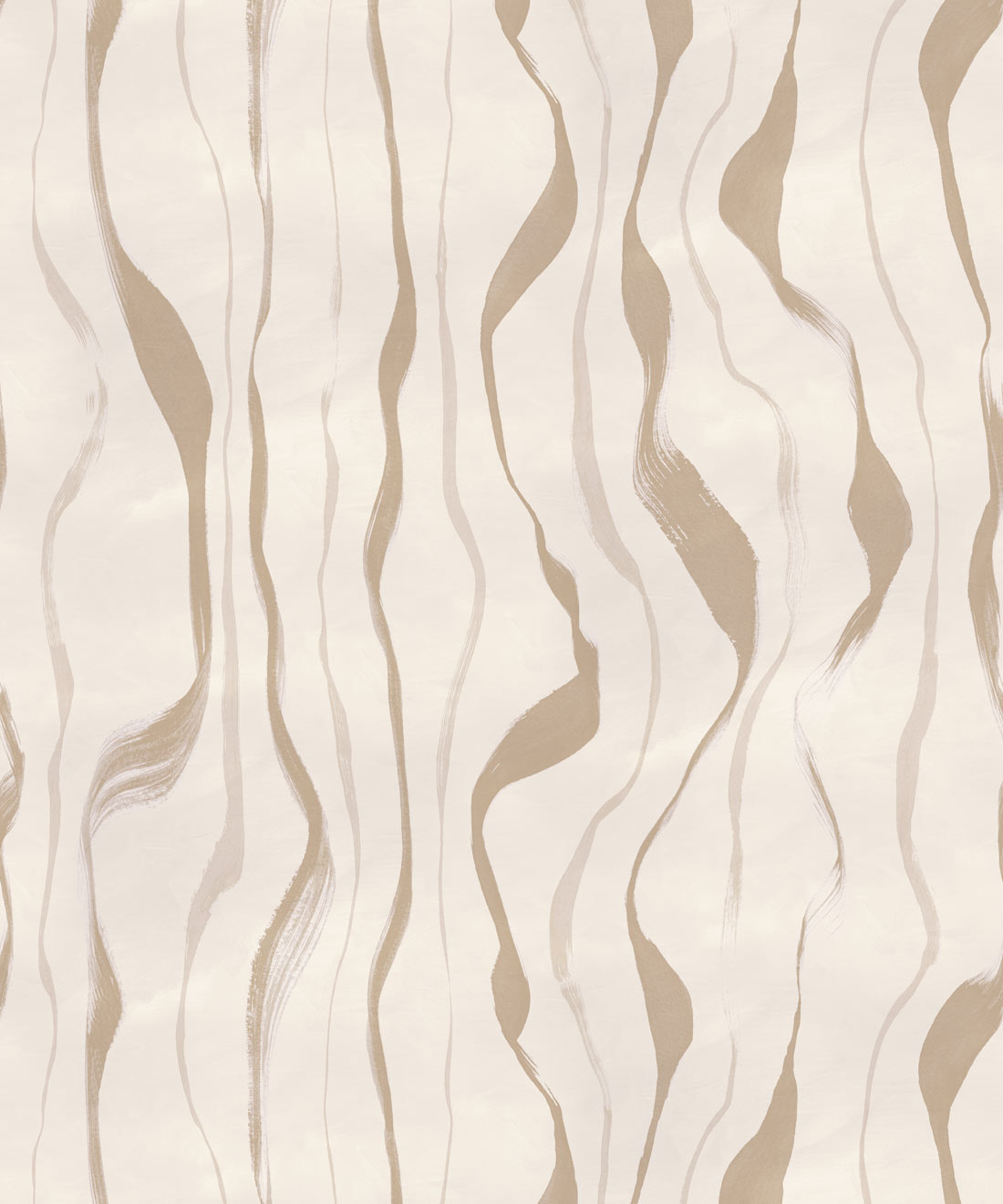 Cascade Wallpaper - Colourway: Oat - Swatch