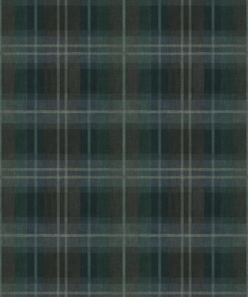 Highland Wallpaper - Colourway: Loch - Swatch