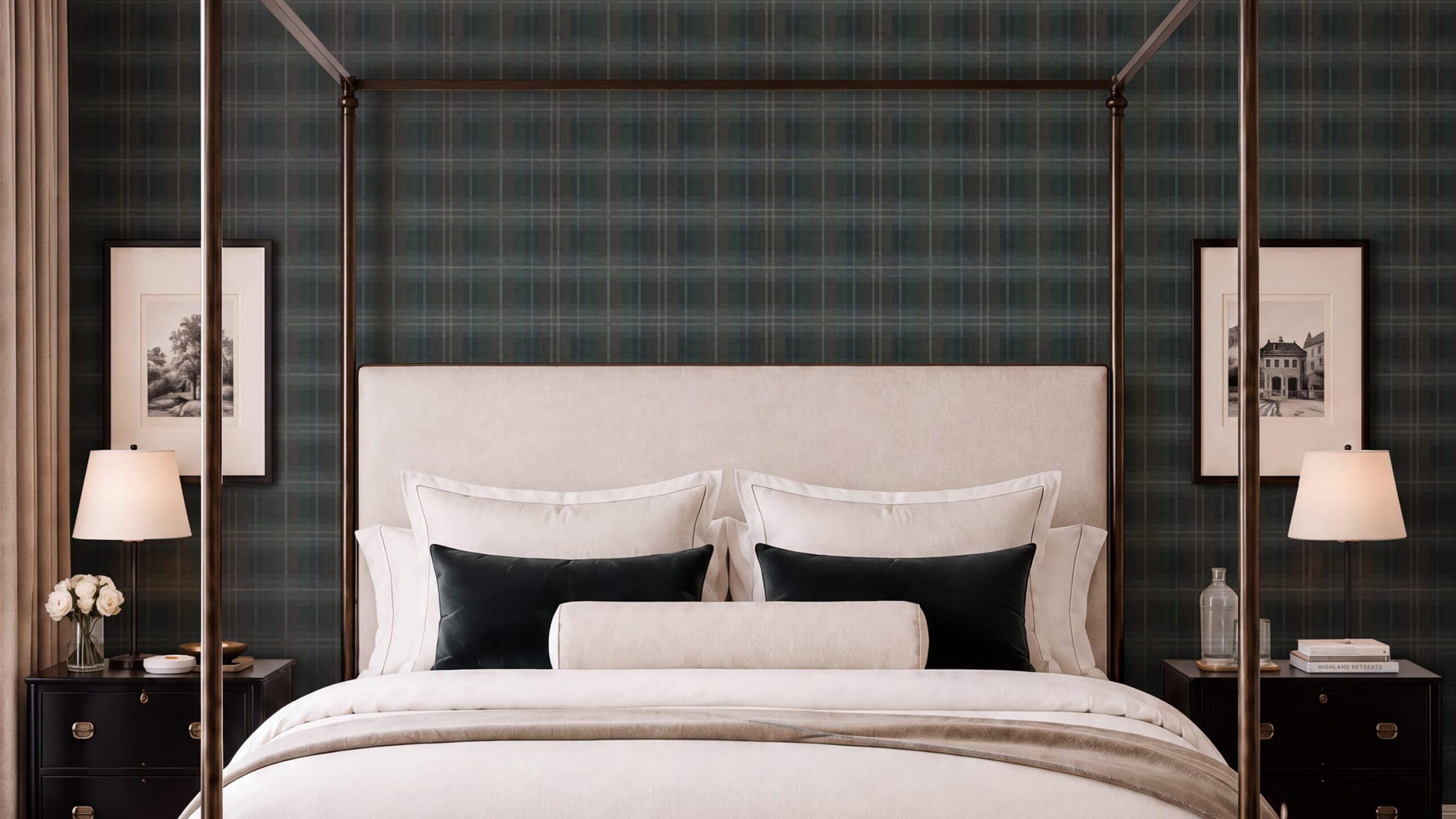 Highland Wallpaper in Loch - Northland Collection - M&K Studio - Autumn/Winter 2026 Collection - Gallery