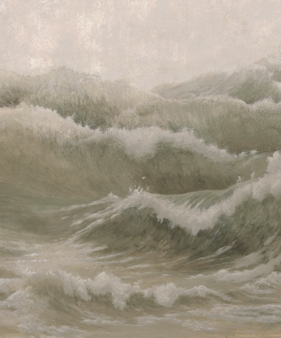 Swell Mural - Colourway: Drift - Swatch